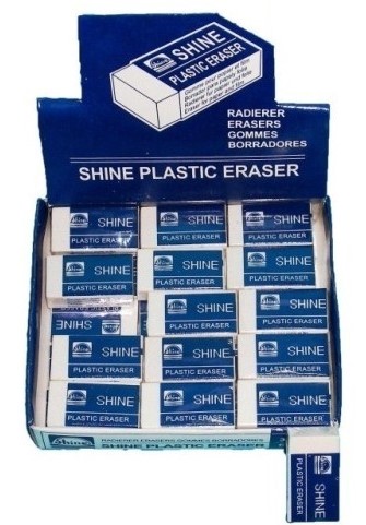 מארז 30 מחקים לבנים קטנים