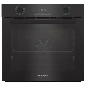 תנור בנוי דגם BLOMBERG זכוכית שחורה דגם ROEN8205BE 