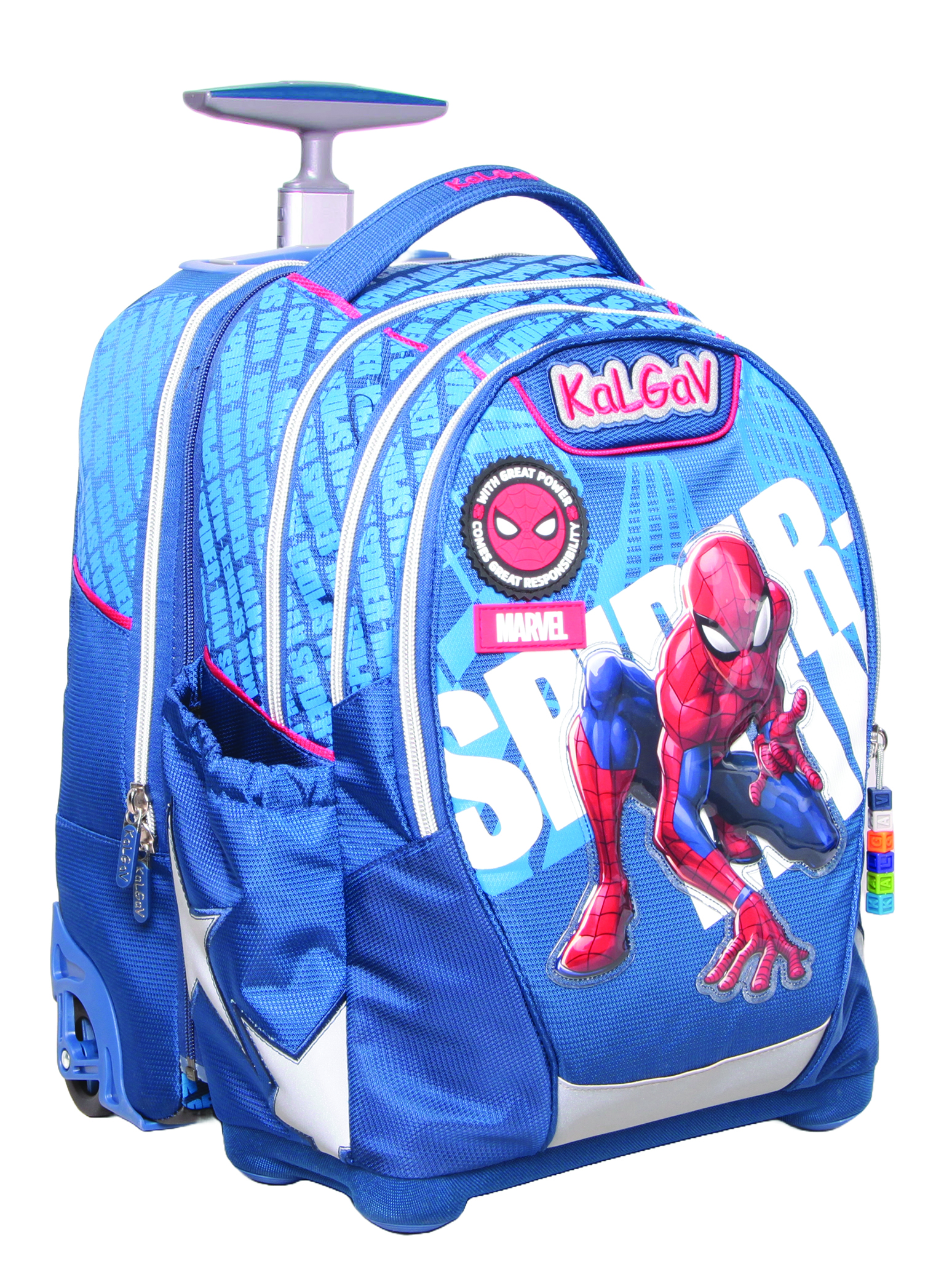 תיק קל גב איי טרולי ITrolly Spiderman כחול 