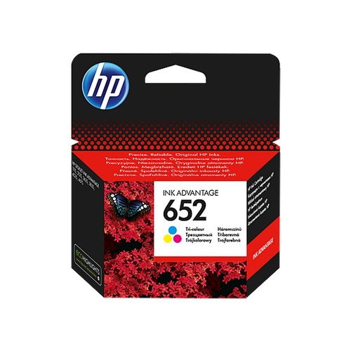 ראש דיו מקורי ‎HP 652 צבעוני