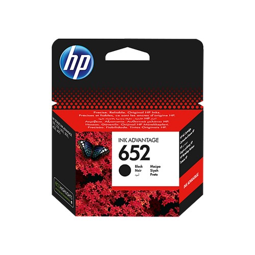ראש דיו מקורי ‎HP 652 שחור 