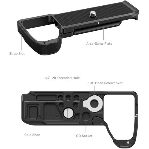 פלטת הרכבה תחתונה SmallRig עבור Sony a7R V ו-a7 IV (גרסה 2)