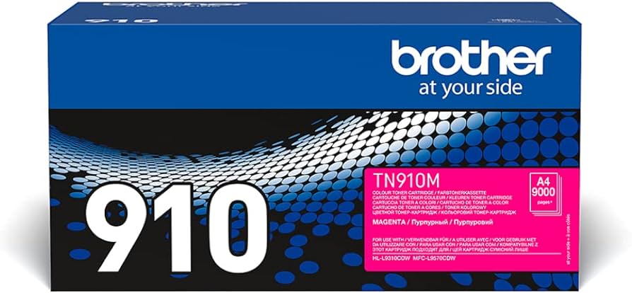 טונר אדום מקורי Brother TN910M