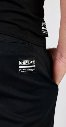 חולצת ריפליי Replay Center Logo | גברים