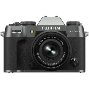 מצלמה Fujifilm X-T50 kit 15-45mm (Charcoal Silver)
