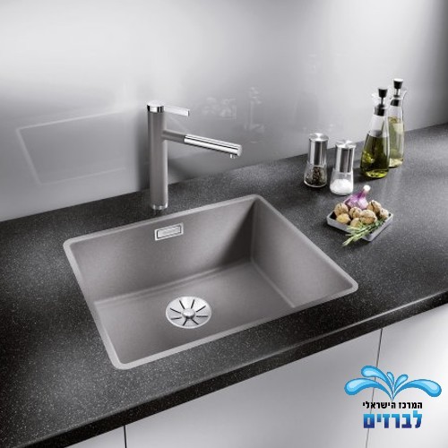 BLANCO | כיור מטבח בלנקו סבליין BLANCO SUBLINE 500-F | רוק גריי | יבואן רשמי - ניגא