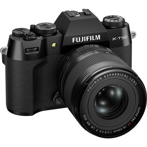 מצלמה Fujifilm X-T50 kit XF 16-50mm (Black)