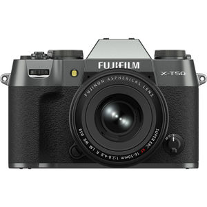 מצלמה Fujifilm X-T50 kit XF 16-50mm (Charcoal Silver)