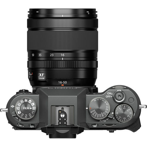 מצלמה Fujifilm X-T50 kit XF 16-50mm (Charcoal Silver)