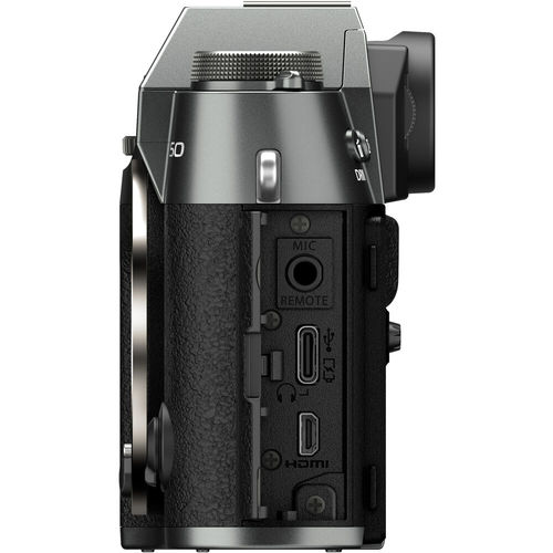 מצלמה Fujifilm X-T50 kit XF 16-50mm (Charcoal Silver)