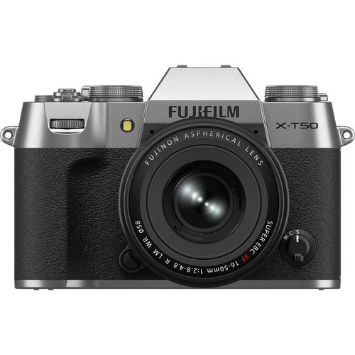 מצלמה Fujifilm X-T50 kit XF 16-50mm (Silver)
