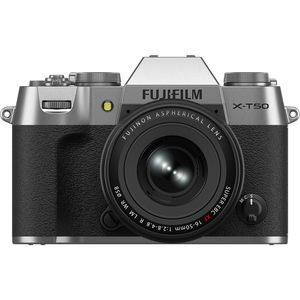 מצלמה Fujifilm X-T50 kit XF 16-50mm (Silver)