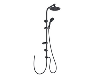 ערכת פינוק למקלחת פוסידון - POSEIDON עגול שחור  PRO1