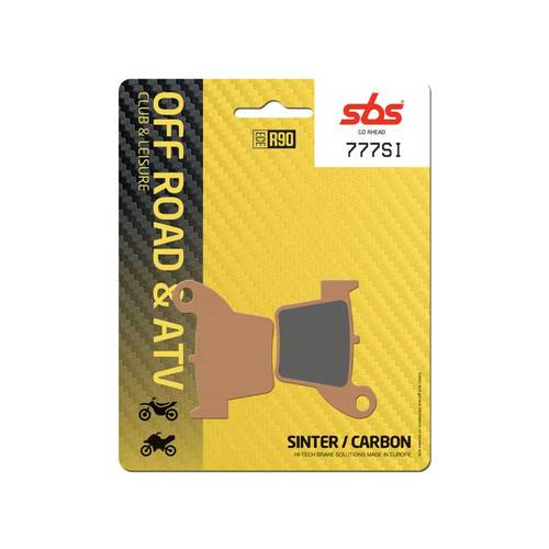 רפידות ברקס אחורה SBS BRAKE סינטר\קרבון 777SI