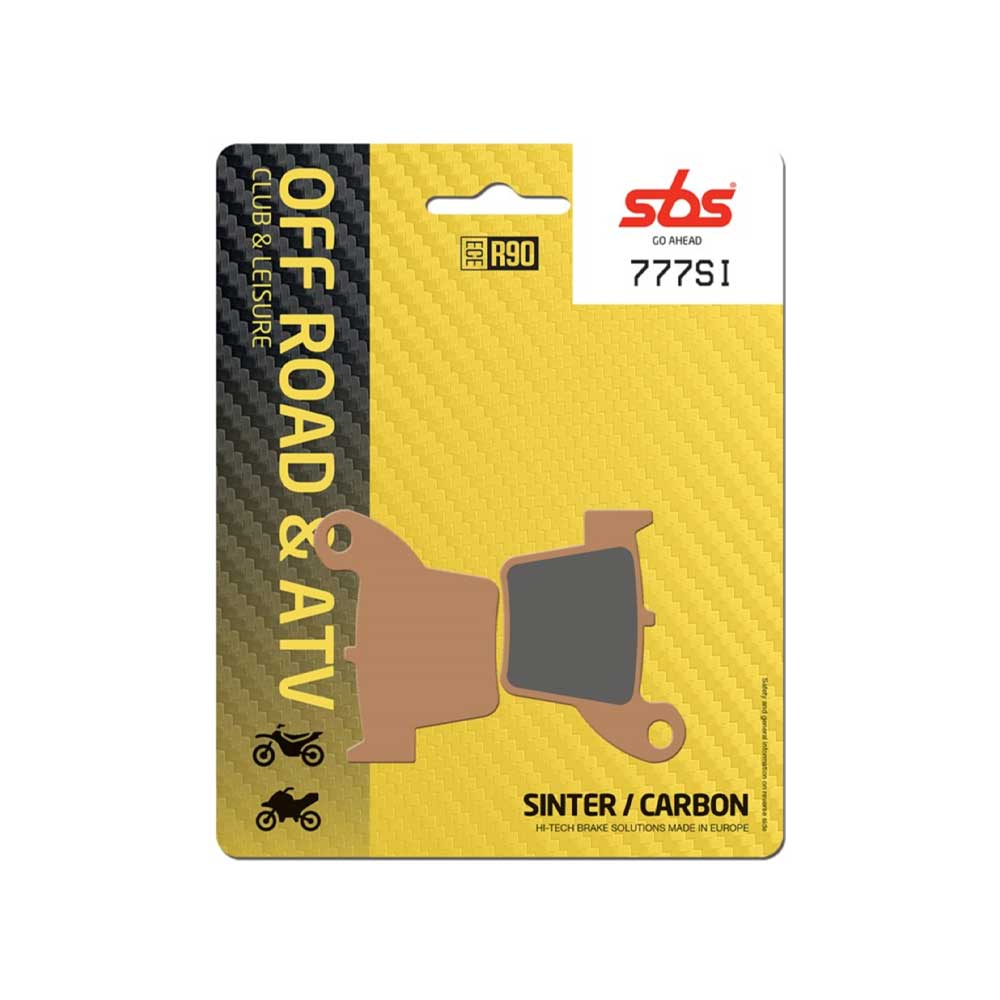 רפידות ברקס אחורה SBS BRAKE סינטר\קרבון 777SI