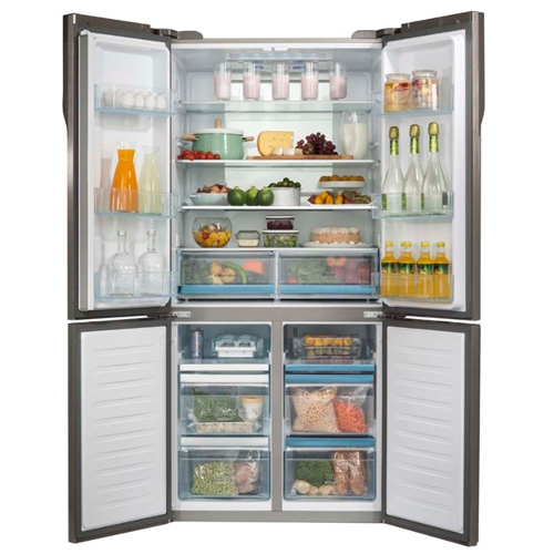 מקרר מקפיא תחתון 4 דלתות HAIER האייר HRF6200FW