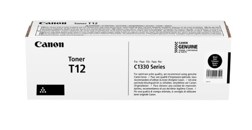 טונר שחור T12 BK עבור מדפסות Canon צבע 
