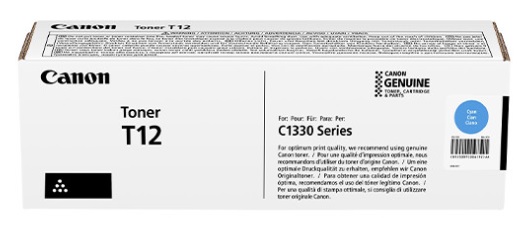 טונר כחול T12 CYAN עבור מדפסות Canon צבע 