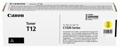 טונר צהוב T12 Yellow עבור מדפסות Canon צבע 