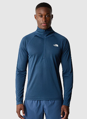 חולצה גברים FLEX II 1/4 ZIP מבית דה נורט פייס THE NORTH FACE