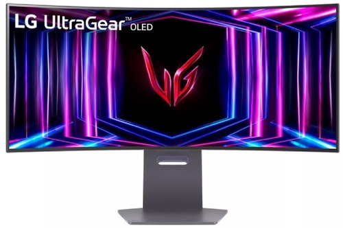 מסך מחשב גיימינג קעור ''LG UltraGear OLED 34GS95QE-B UltraWide QHD 33.9