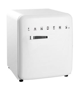 מקרר משרדי רטרו לבן 46 ליטר דגם LA46R מבית LANDERS