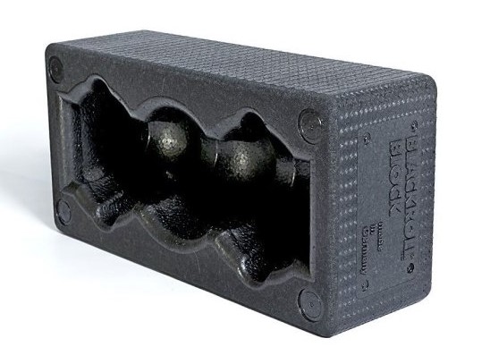 בלוק מלבני לעיסוי ויוגה BlackRoll Block
