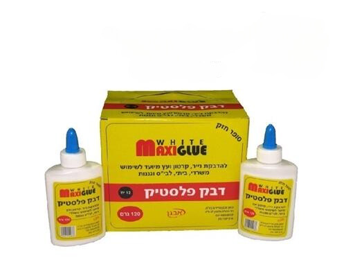 דבק פלסטיק 120 גרם - 3 יחידות