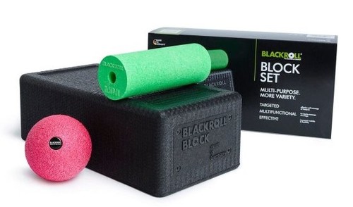 ערכת מוצרים לעיסוי ויוגה BlackRoll Block Set