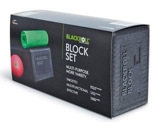 ערכת מוצרים לעיסוי ויוגה BlackRoll Block Set
