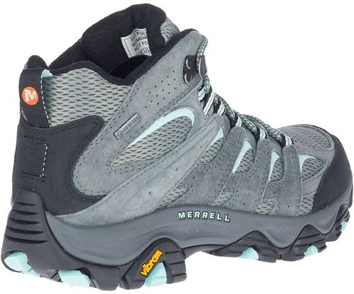 נעלי טיולים לנשים MOAB 3 MID GTX אפור/תכלת - Merrell