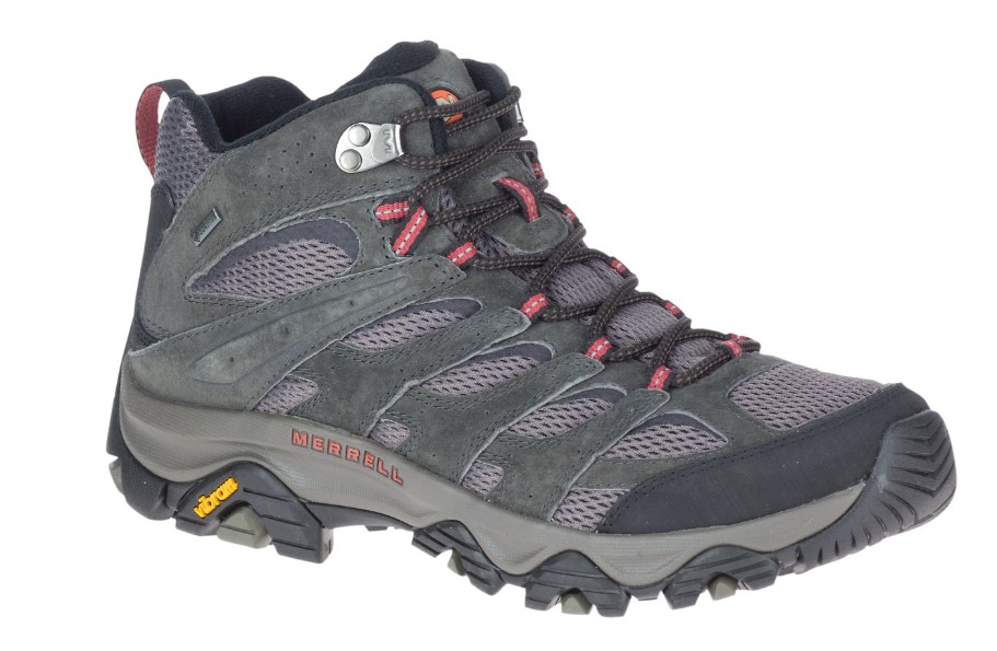 נעלי טיולים לגבר MOAB 3 MID GTX אפורות - Merrell