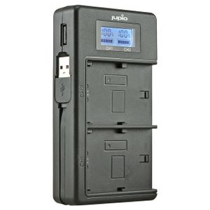 מטען כפול USB ייעודי לסוללות Jupio Sony NP-F