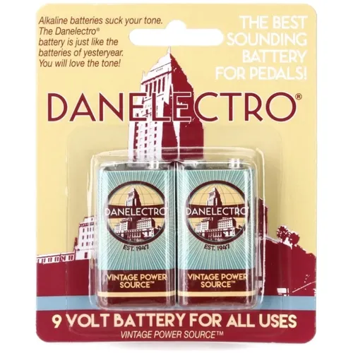 סוללה 9 וולט (זוג) Danelectro | DB-2