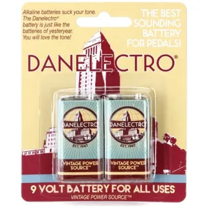 סוללה 9 וולט (זוג) Danelectro | DB-2