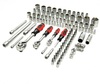 סט בוקסות 103 יחידות דגם 1/4"+ 3/8"+ "1/2 מבית B-TECH