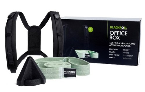 ערכת מוצרים ליציבות ומניעת כאבים BlackRoll Office Box 2.0