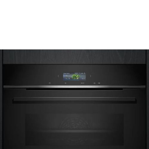 תנור בנוי 71 ליטר Siemens HB734G1B1 שחור