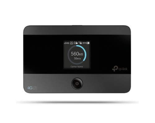 נתב אלחוטי מיני נייד כולל מודם סלולרי LTE 4G ואפשרות לכרטיס זכרון TP-Link דגם M-7350