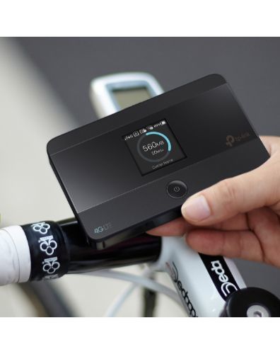 נתב אלחוטי מיני נייד כולל מודם סלולרי LTE 4G ואפשרות לכרטיס זכרון TP-Link דגם M-7350