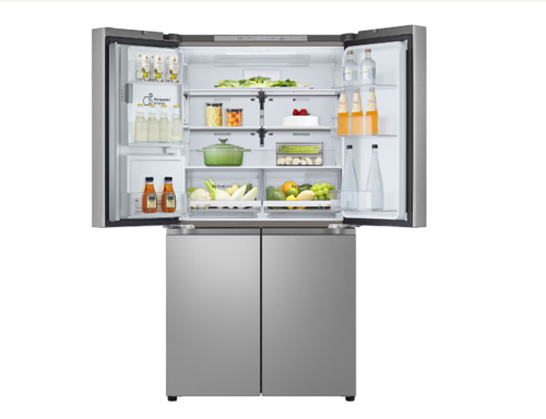מקרר 4 דלתות 641 ליטר LG דגם GML960 נירוסטה