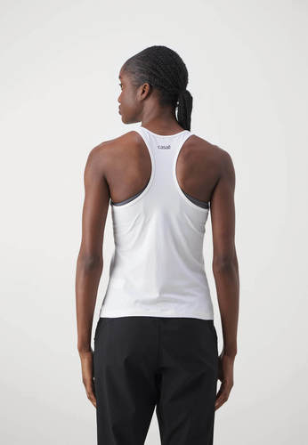Casall Essential Racerback White גופיית ספורט קסאל