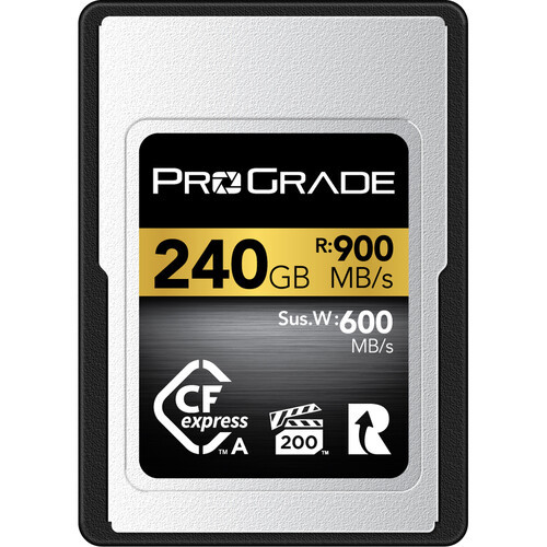 כרטיס זיכרון ProGrade 240GB CFexpress Type A Gold