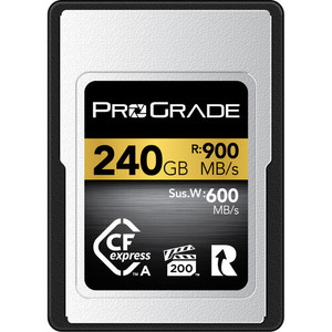 כרטיס זיכרון ProGrade 240GB CFexpress Type A Gold