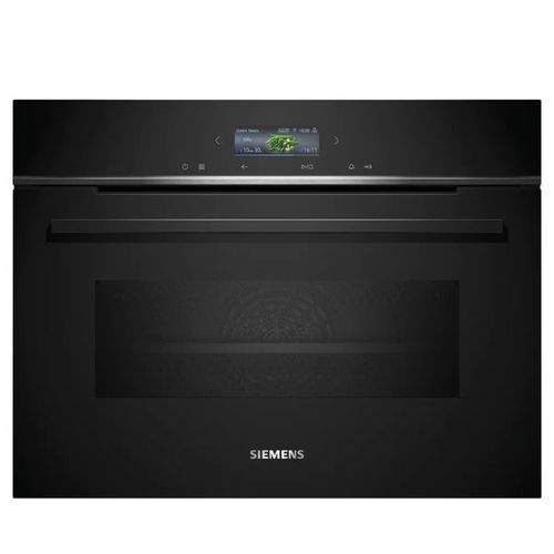תנור בנוי 45 ליטר משולב מיקרוגל Siemens CM724G1B1 IQ700 שחור | גרמניה