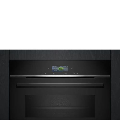 תנור בנוי 45 ליטר משולב מיקרוגל Siemens CM724G1B1 IQ700 שחור | גרמניה