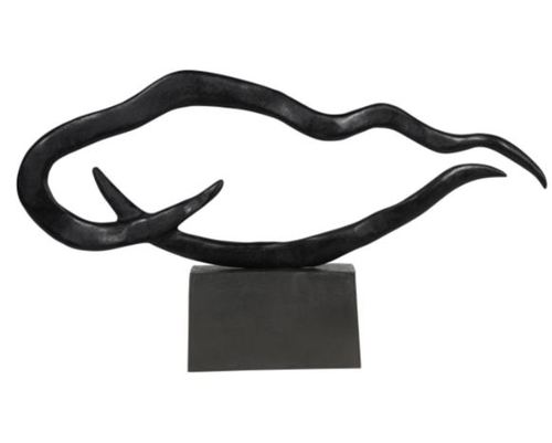פסל אבסטרקט גדול אלומיניום  ISLA Sculpture