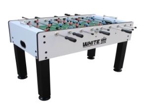 שולחן כדורגל 5 פיט CROWN דגם WHITE