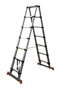סולם טלסקופי 11X2 כפול kr-6.5 duble מספר שלבים 22 