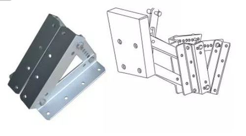 outboard bracket adjustable